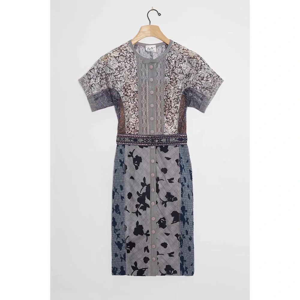 Anthropologie Byron Lars Belleza Sheath Dress